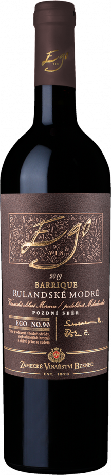 Rulandske Modre Pinot Noir 2019